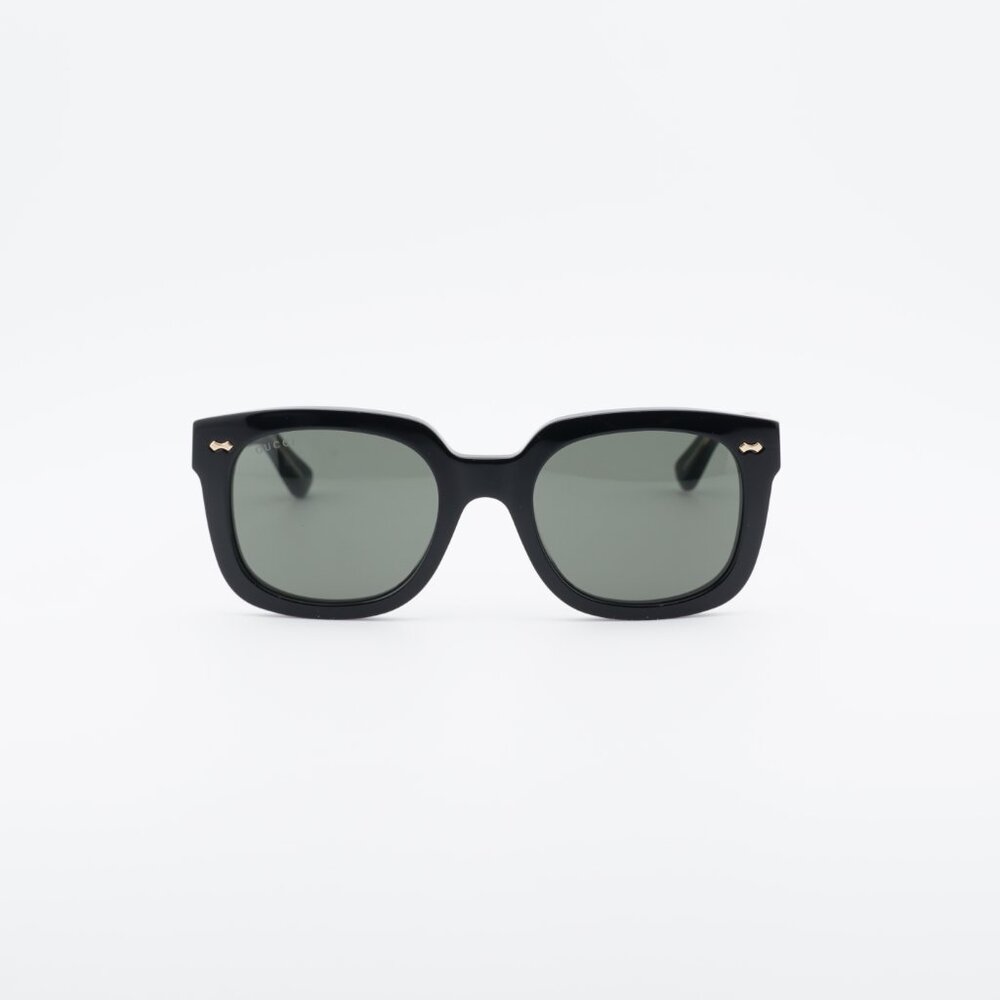 Gucci GG0912S 001 Sunglasses Black Square Frame, Grey Lenses - Picture 7 of 12